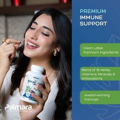 Premium Immune Support – 16 ingredient blend of vitamins, minerals and herbs