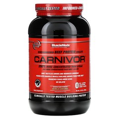 Carnivor, Bioengineered Beef Protein Isolate, Vanilla Caramel, 1.95 lbs (888 g)