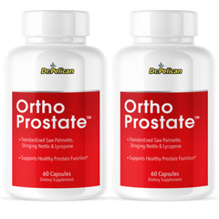 Ortho Prostate- Prostate Support- 2 Bottles- 120 Capsules