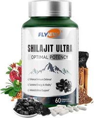 with Shilajit Ultra Optimal Potency, Shilajit Extract Flynew L-Arginine, (Pure)
