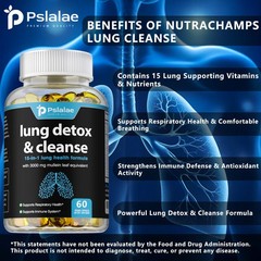 Lung Detox & Cleanse – Mullein Leaf, Respiratory Health, Reduced Inflammation