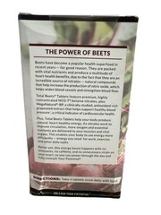 Total Beets Circulation Superfood Beet Root with Blood Pressure Support 120ct
