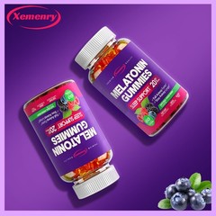 Melatonin Gummies 20mg – Improve Sleep Quality, Relieve Stress and Anxiety