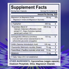 Sleep Sleep – Natural Sleep Aid Non-Habit Forming Supplement for Better Sleep