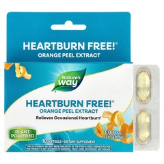 2 X Nature’s Way, Heartburn Free!�, 10 Softgels (1 g per Softgel)