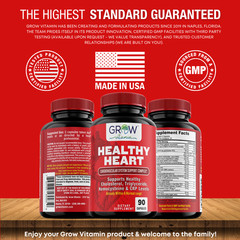 Healthy Heart Support, Complete Heart Health With 22 Premium Herbs & Vitamins