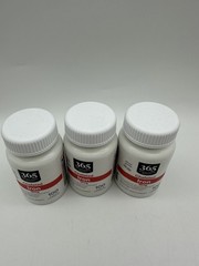 NEW 365 by Whole Foods Market Iron 18mg 100 Caps Ea. Lot Of 3 Exp 7/2027