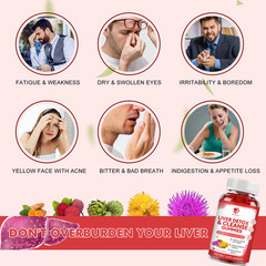 Liver Cleanse & Detox Support Supplement 3000mg with 24 herbs + Milk Thistle
