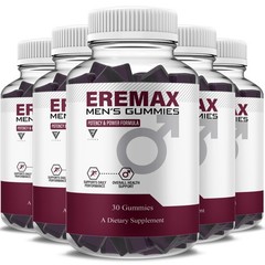 (5 Pack) Eremax Performance Gummies, Eremax Advanced Formula (5 Month Supply)