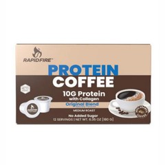 Original Protein Coffee 6.35 Oz by Rapid Fire
