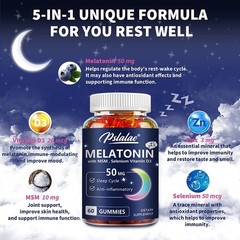Melatonin 50mg – Improve Sleeping, Fall Asleep Faster, Extend Sleep Time 60pcs