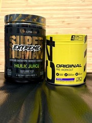 BUNDLE Alpha Lion & Cellucor Pre-Workout Powder