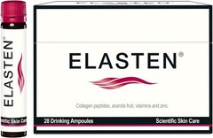 ELASTEN Clinically Tested Collagen Complex for Radiant Skin from Within – Red…