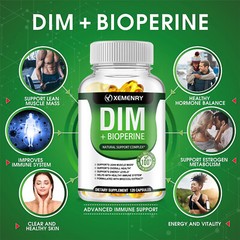 DIM(Diindolylmethane) 910mg – Menopause, PCOS, Supports Hormonal Balance & Detox