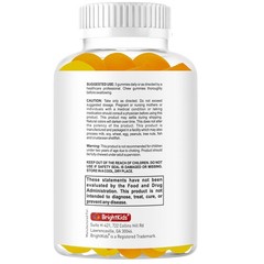 Brightkids Brain Supplements For Memory And Focus Omega 3 Dha Focus Gummies For