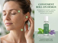 Vertigo Relief Roll-On – Anti-Dizzy Formula for Balance, Neck & Temples (2 Pack)