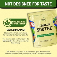 Soothe Naturals Stomach Soothe Digestive Relief & Support Amino Acid Powder 12oz