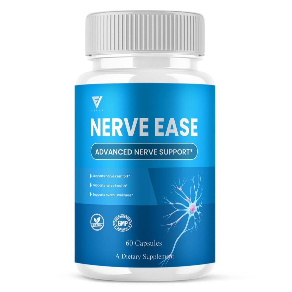 Nerve Ease Advanced Support, NerveEase Health Pills (60 Capsules)