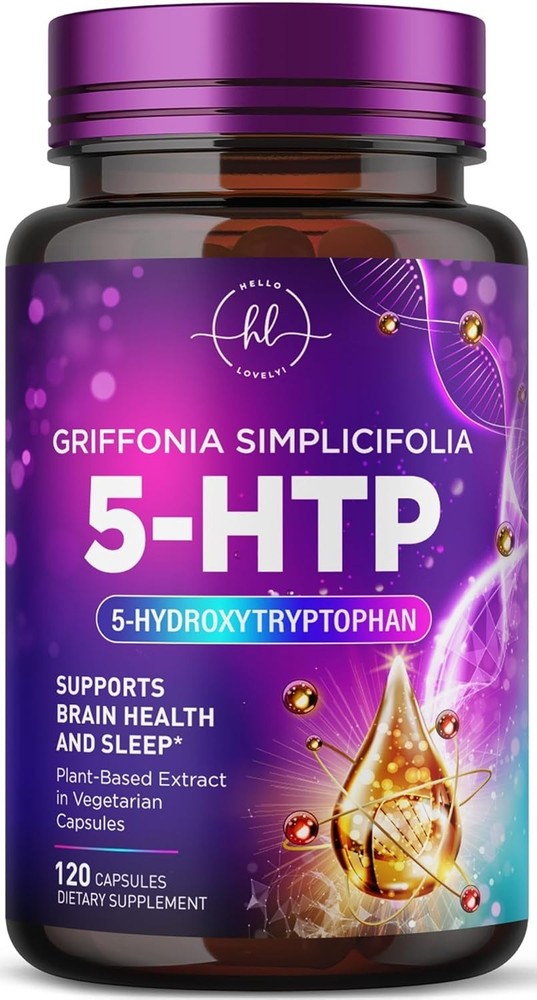 5-HTP Supplement 200mg Capsules – Extra Strength 5HTP Griffonia Simplicifolia