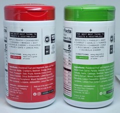 Juice Plus Vegetable & Fruit Blends 240 Capsules 2 Mo Supply 05/2025 New Sealed