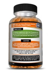 (2 Pack) Turmeric Curcumin Ginger Gummies 60 Count, Pain Relief & Joint Support