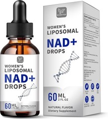 Natural Flavor Women’s 500mg Liposomal NAD – Vitality Boost Liquid Supplement
