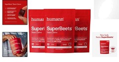 Pomegranate Berry Flavored SuperBeets Chews – Heart Health & Energy, 180 Count