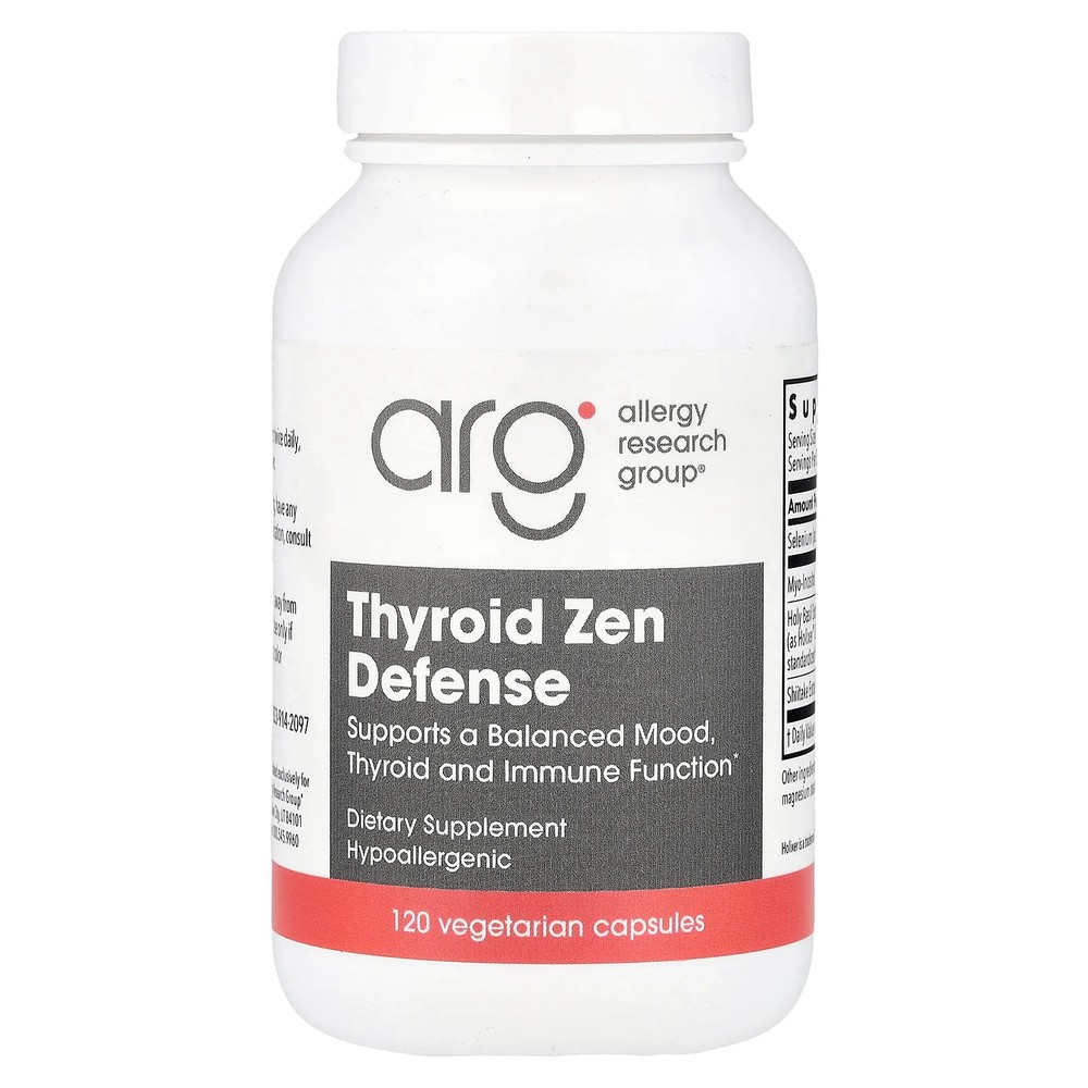 2 X Allergy Research Group, Thyroid Zen Defense, 90 Vegetarian Capsules