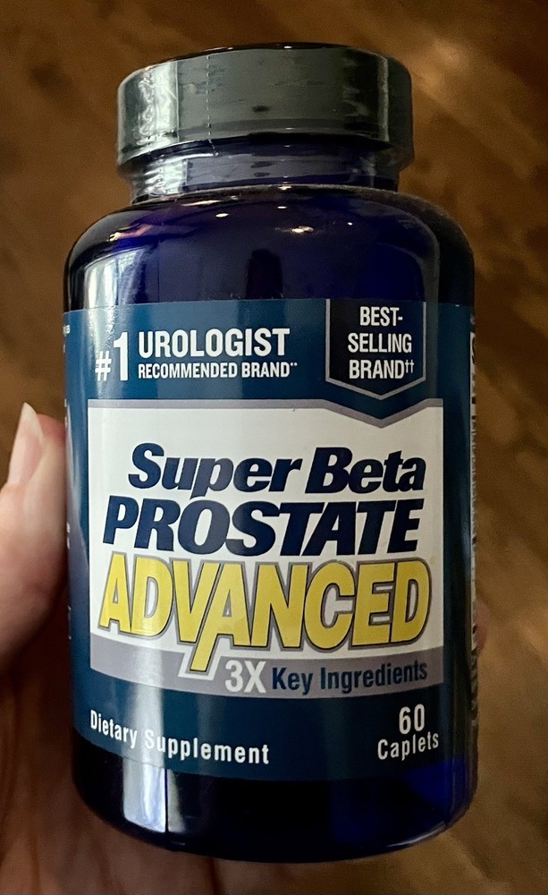 Super Beta Prostate Advanced 120 Caplets, 60 Day Supply, Ex 9/27
