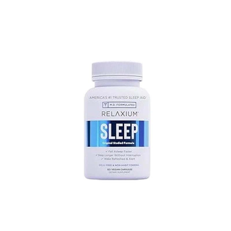 Relaxium Sleep 60 Capsules – Sleep support to aid your body fall asleep faster