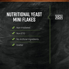Frontier Co-op Nutritional Yeast Mini Flakes, 16 Ounce (Pack of 1), Default