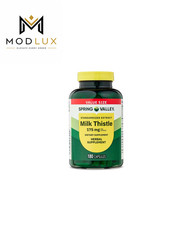 Spring Valley Milk Thistle Extract 175mg Supplement Capsules, 180 Count