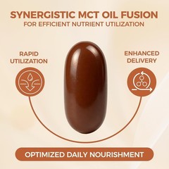 Ceylon Cinnamon Softgels, Ceylon Cinnamon Soft Gels 7200Mg Equivalent with Mct O