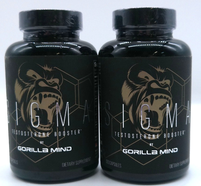2Pk- Gorilla Mind, 240 Total Capsules, Exp. 3/27