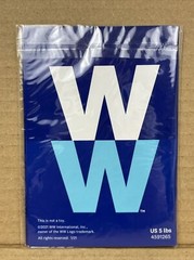 WW (WEIGHT WATCHERS) 5 POUND Milestone Weight Loss Blue CHARM & KEY RING – NEW