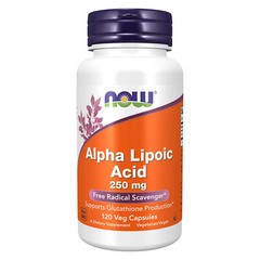 NOW FOODS Alpha Lipoic Acid 250 mg 120 Veg Capsules