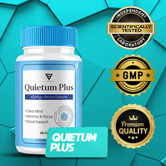 (2 Pack) Quietum Plus, Quietum Advanced Tinnitus Support (120 Capsules)