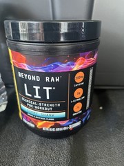 Beyond Raw LIT Clinical-Strength Pre-Workout Gummy Shark – 30 Servings – 05/2028