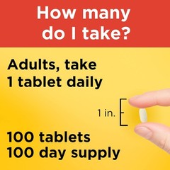 Nature Made Vitamin C 500 mg Tablets, Dietary Supplement, Vitamin C for Immune S