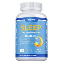 Sleep Capsules – Melatonin, Promotes Sleep and Relieves Anxiety and Stress