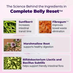 Happy Mammoth Complete Belly Reset Digestive Health Supplement Powder – Vanilla