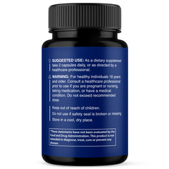 (2 Pack) Brain Vex Capsules For Memory Focus & Clarity BrainVex Pills (120 ct)