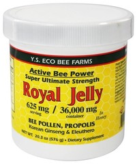 Fresh Royal Jelly, Bee Pollen, Propolis & Ginseng Honey Mix 36,000mg
