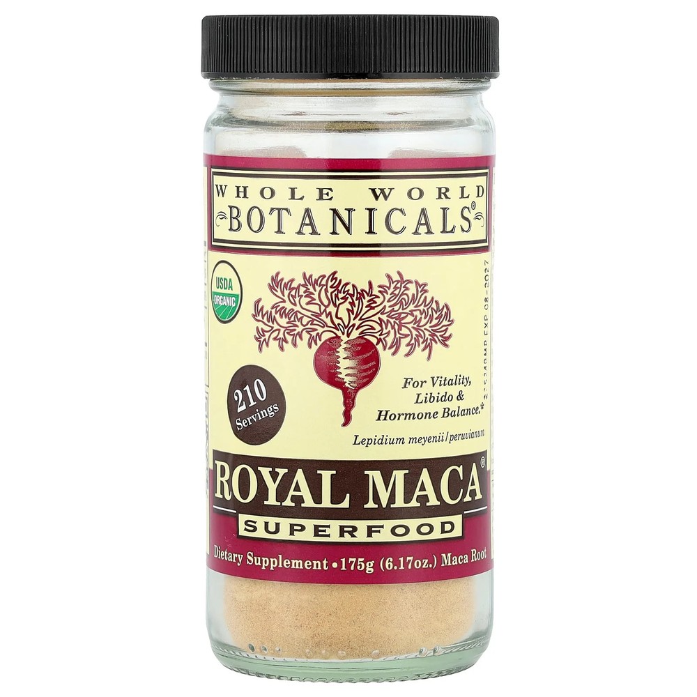 2 X Whole World Botanicals, Royal Maca�, Superfood, 6.17 oz (175 g)