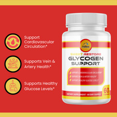 Sweet Restore- Blood Support- 10 Bottles- 600 Capsules