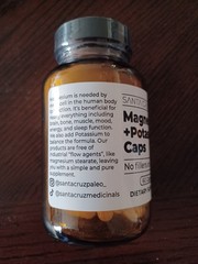 Sealed Santa Cruz Paleo Magnesium + Potassium Caps 60 Capsules Exp. 03/2027