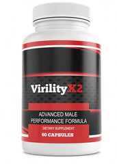 Virility X2 Advanced Male Performance Support Dietary Supplement 60 Capsules