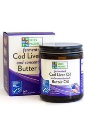 Green Pasture Fermented Cod Liver Oil & Butter Oil Blend Unflavored 6.4 fl oz