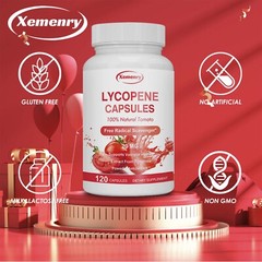 Lycopene – Prostate Health Support & High Protency Antioxidant – Tomato Extract