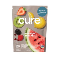 Cure Hydration | Plant-Based Electrolyte Drink Mix | 8 Servings (Pack of 1)